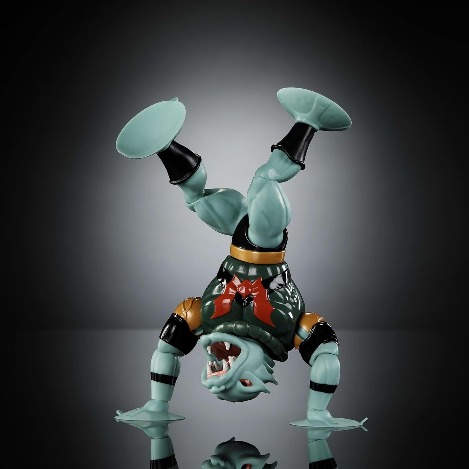 Masters of the Universe Origins Actionfigur Leech aus der Cartoon Collection, ca. 14cm großes Saugmonster aus der TV-Serie der 1980er Jahre, Design und Zubehör mit vielen Details, JBM83 Actionfiguren Naty Shop