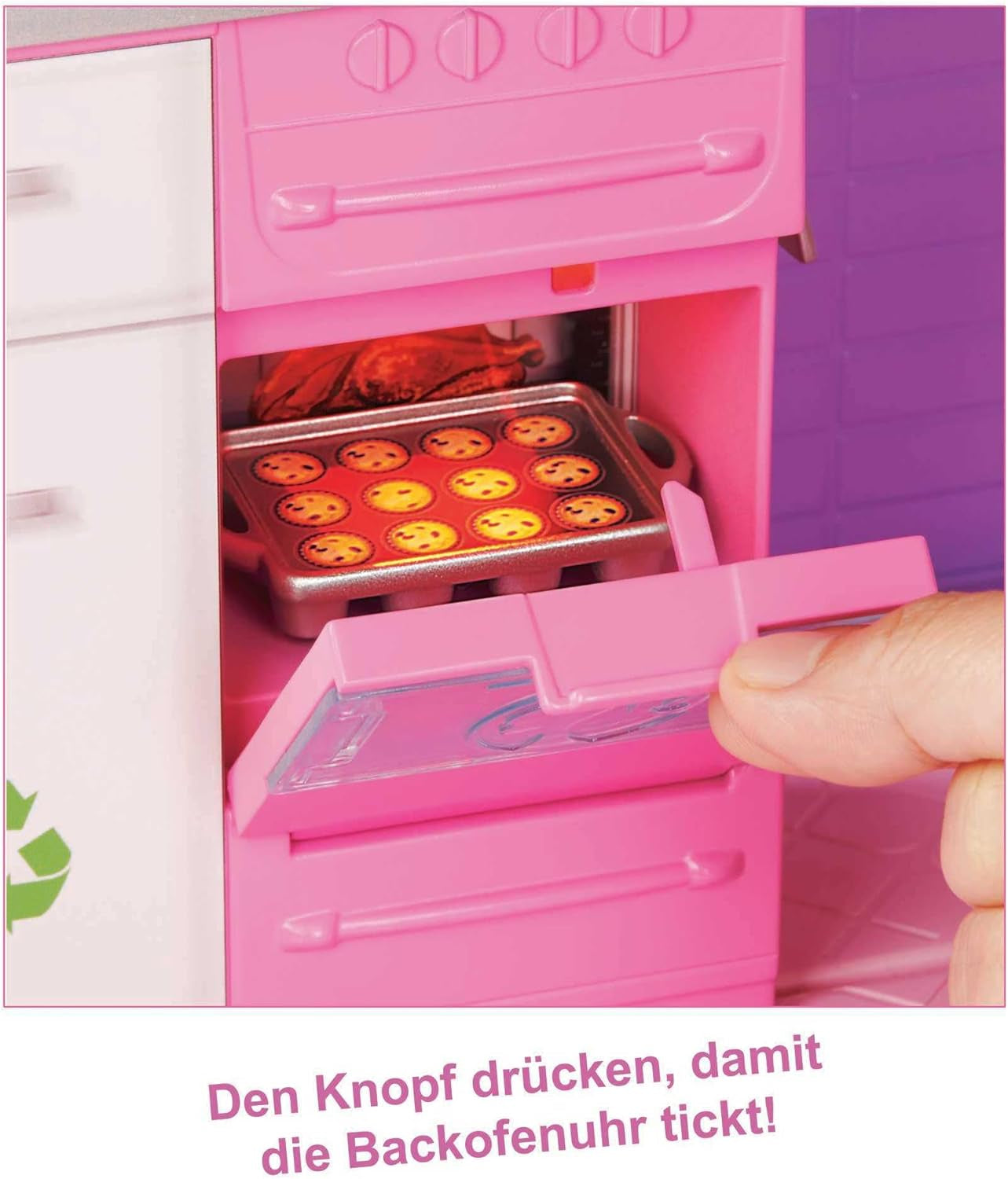 Barbie-Puppenhaus, Traumvilla-Puppe, komplett möbliert, 3 Etagen, 8 Zimmer inklusive Pool, Rutsche und Aufzug, 70 Zubehörteile, Spielzeug ab 3 Jahren, GNH53 Naty Shop Puppenhäuser