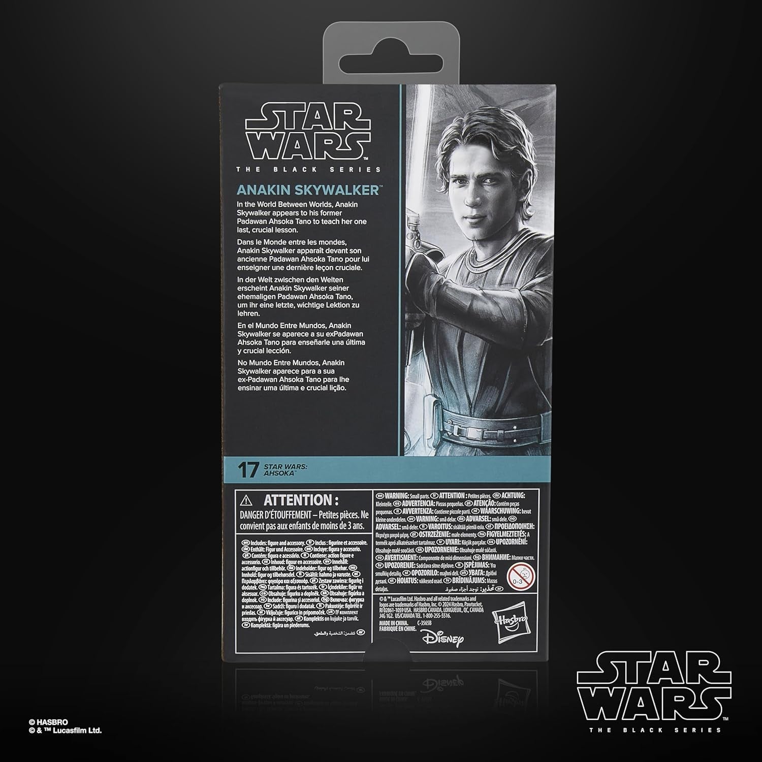 Star Wars The Black Series Anakin Skywalker, Star Wars: Ahsoka Premium Sammler-Actionfigur (15 cm) Actionfiguren Naty Shop