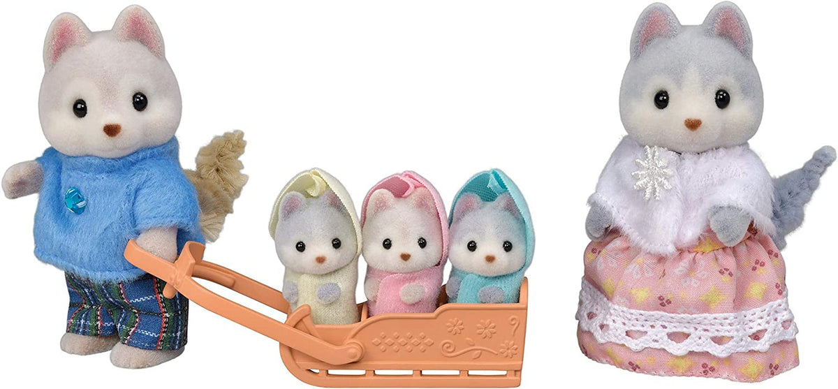 Sylvanian Families L5636 Husky Familie