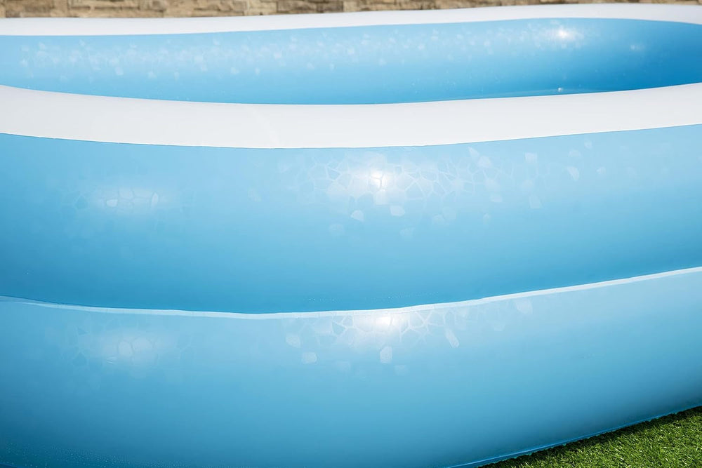Piscină Bestway Family, piscină dreptunghiulară pentru copii, ușor de asamblat, culoare, 262 x 175 x 51 cm