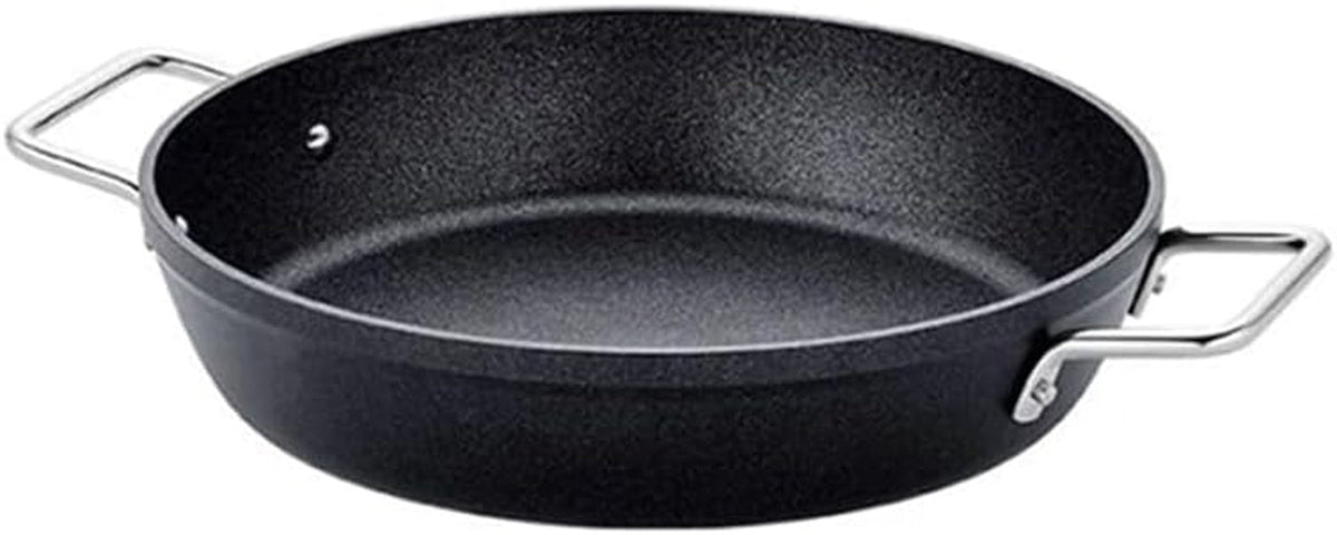 Fissler Adamant, tigaie de servit, aluminiu, neaderentă, margine înaltă, rezistentă la zgârieturi - Inducție Oale si Tigai Naty Shop Model nou 28 Cm