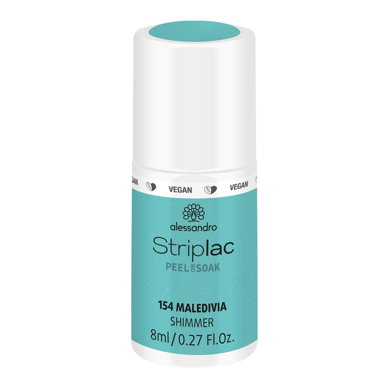 Oja UV alessandro Striplac Lavender Lemonade – Delicată și de lungă durată – Îndepărtare ușoară datorită tehnologiei de îndepărtare – Vegană și cruelty-free – 8 ml