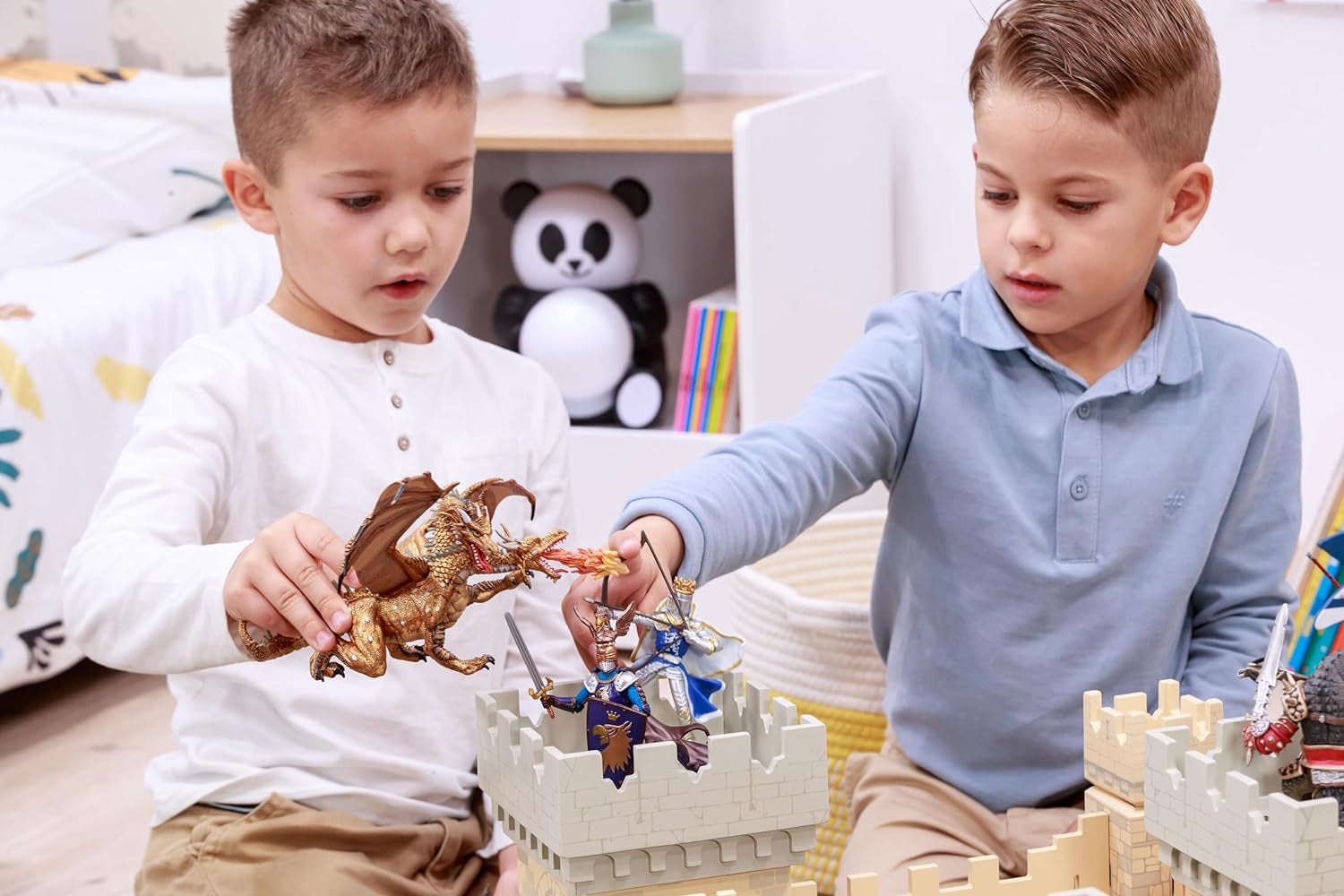 Papo -Handbemalt - Figuren -Mittelalter-Fantasy - Ritter des Heiligen Johannes mit Schwert-39938-Sammelobjekt-Für Kinder - Geeignet für Jungen und Mädchen - Ab 3 Jahren Actionfiguren Naty Shop