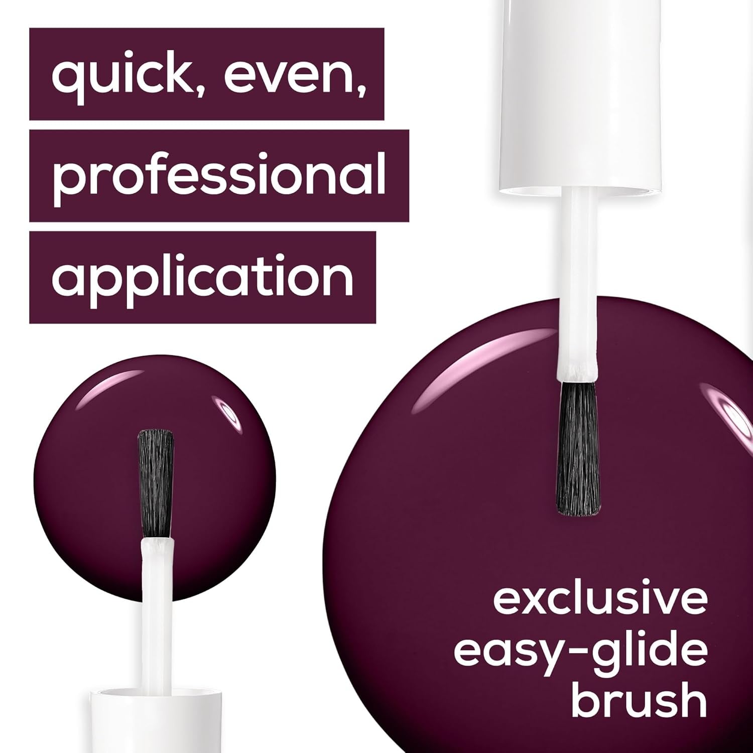 Oja Essie pentru unghii intens colorate, nr. 44 Bahama Mama, Violet, 13,5 ml