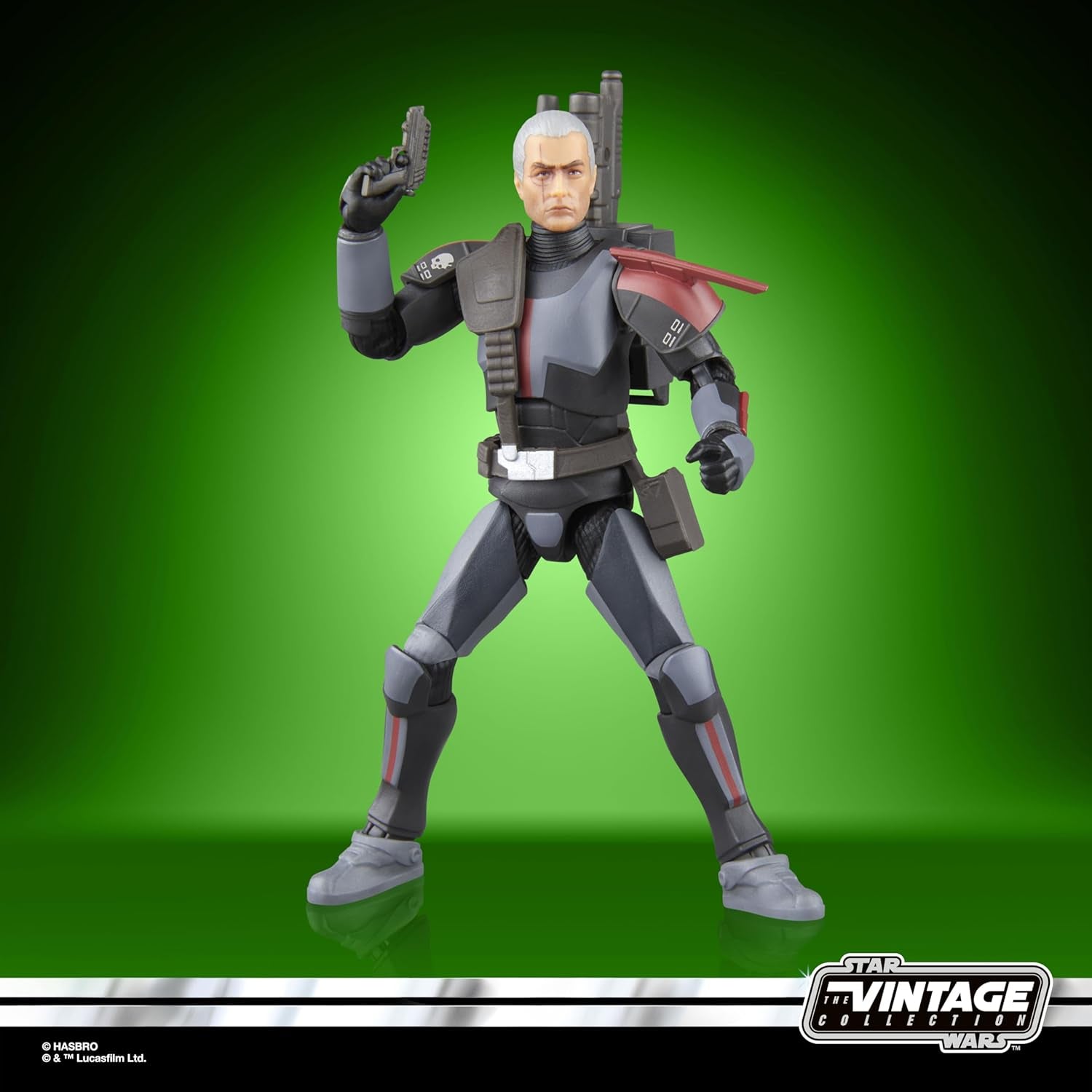 Star Wars Colecția Vintage Crosshair, Star Wars: Bad Batch Figura de acțiune pentru a colecta (9.5 Cm) Action figures Naty Shop
