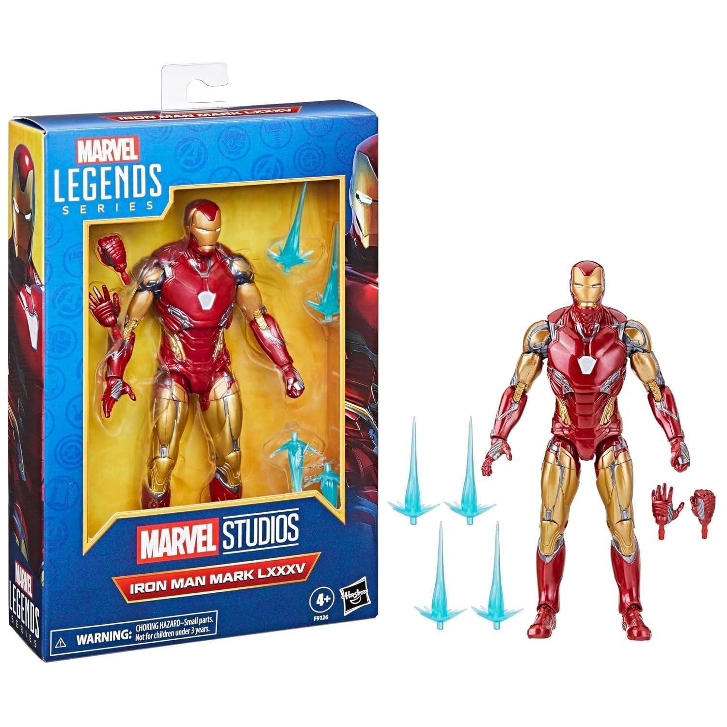 Marvel Legends Series Iron Man Mark LXXXV Avengers: Endgame 6 Zoll Actionfigur Actionfiguren Naty Shop