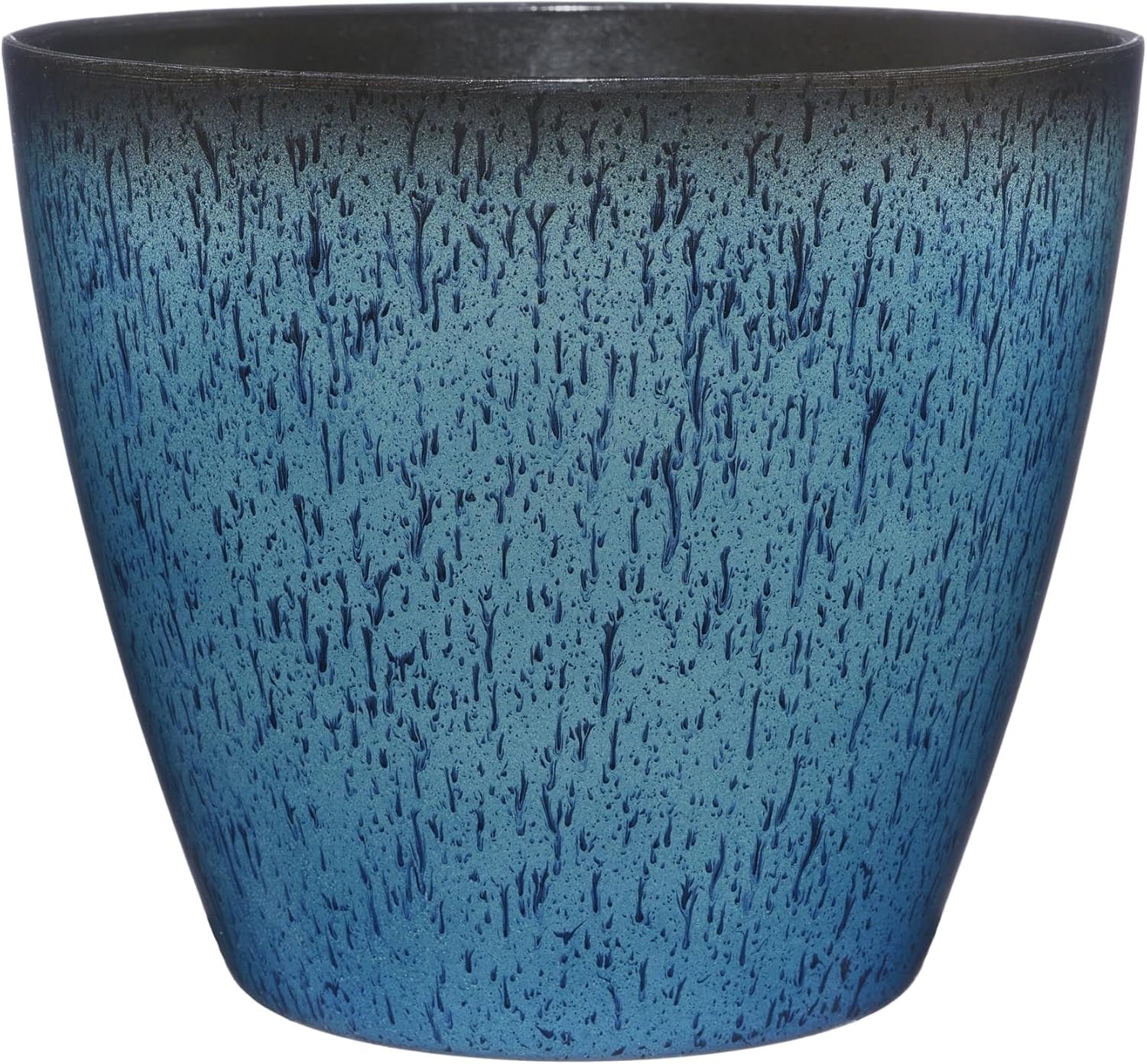 Ghivece de plante Vogue clasice pentru casă și grădină, cu finisaj ceramic de calitate, ghivece de flori moderne pentru utilizare în interior/exterior, jardiniere de verandă rezistente la UV, ghiveci decorativ pentru flori/ierburi (20,3 cm, verde salcie)