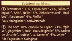 Ceai Chai organic, 20 pliculețe, 40 g
