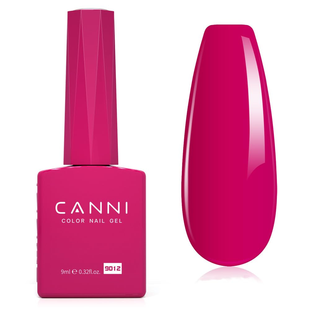 Ojă gel CANNI, semipermanentă, violet închis, ojă, gel UV, se detașează prin înmuiere, manichiură