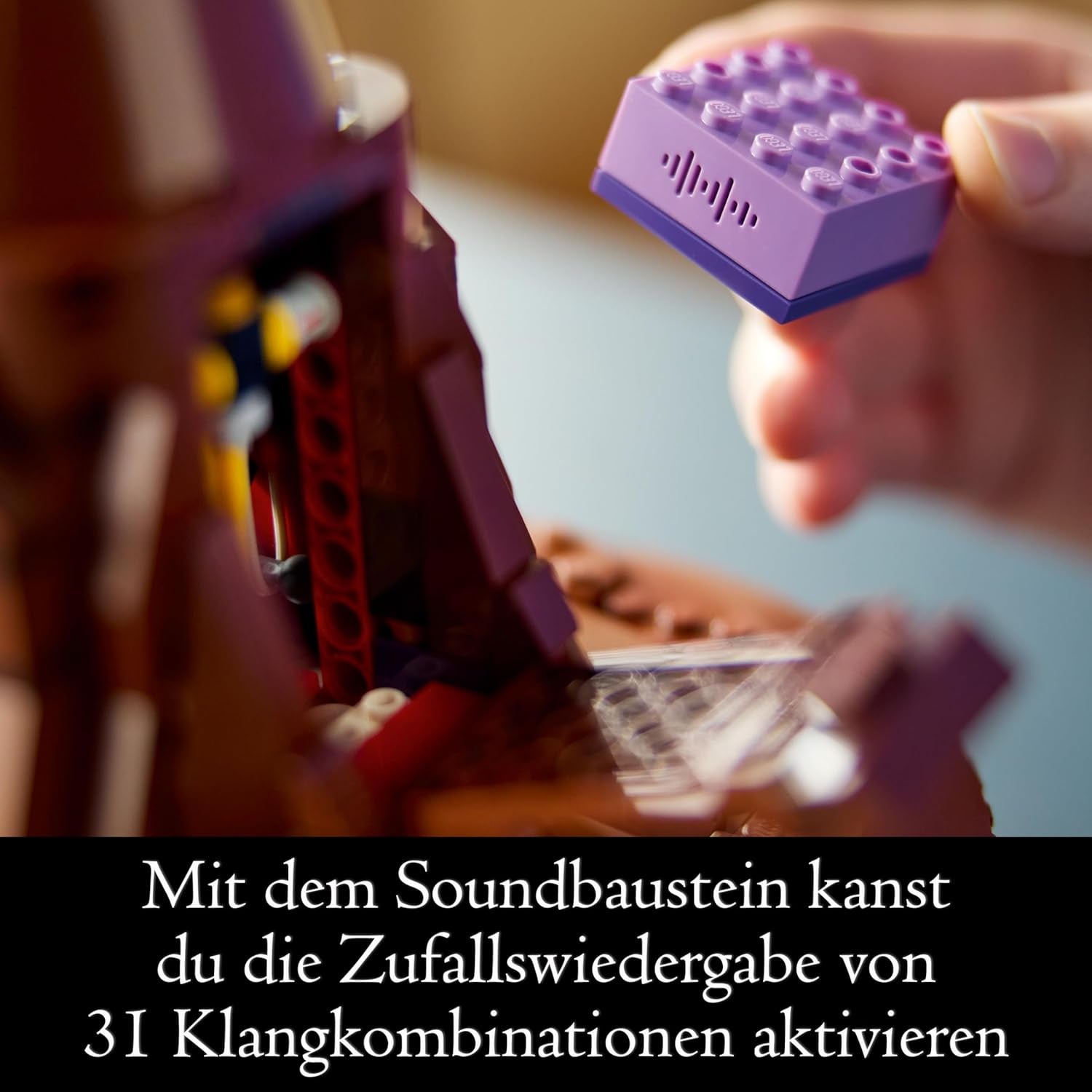 LEGO Harry Potter Der Sprechende Hut, Hogwarts-Modell für Erwachsene, Film-Geschenk für Frauen, Männer, Mama und Papa, mit zufälligen 31 Klangkombinationen, Sortiert Dich in Dein Hogwarts Haus 76429