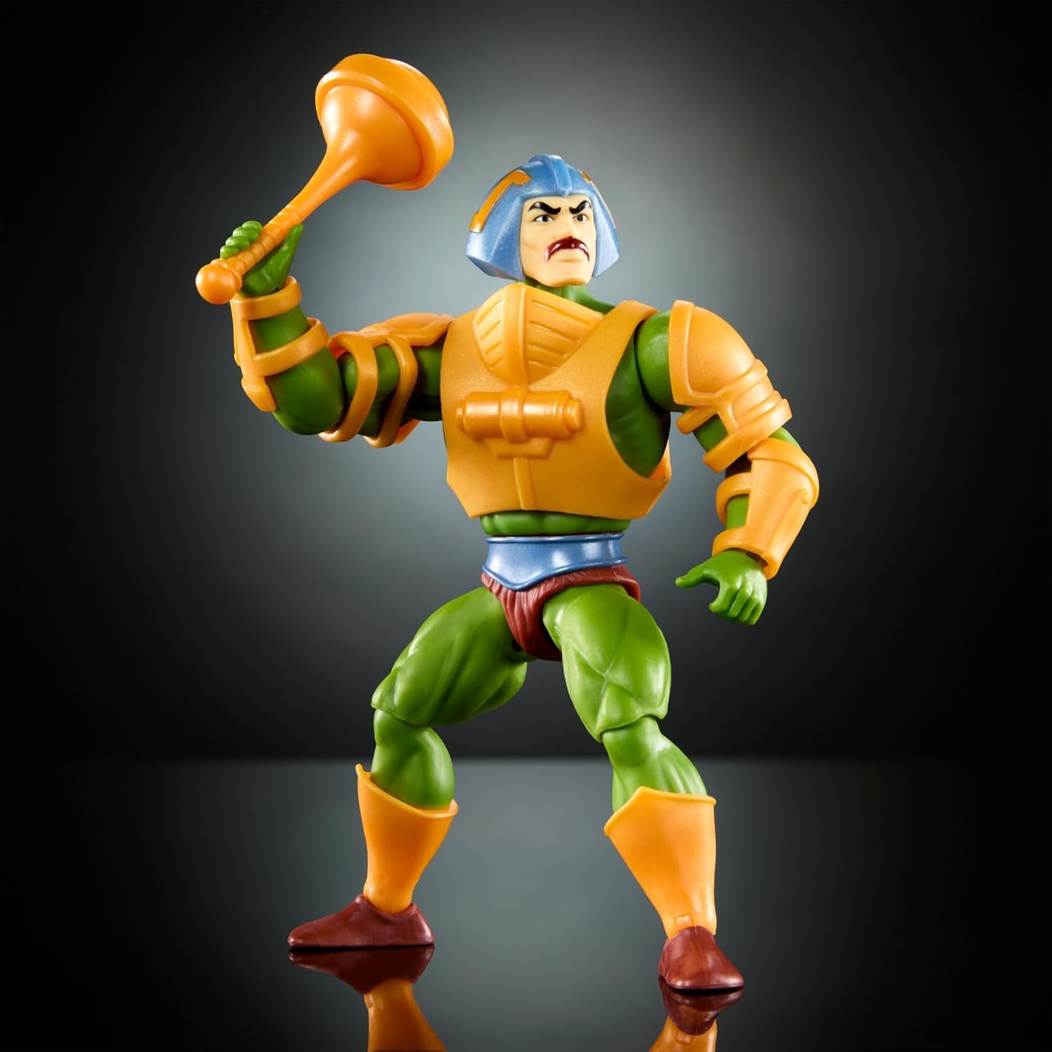 Masters of the Universe Origins Spielzeug, Man-At-Arms Duncan Actionfigur aus der Cartoon Collection, Höhe ca. 14 cm, Held mit abnehmbarer Rüstung und Zubehör, HYD25 Actionfiguren Naty Shop