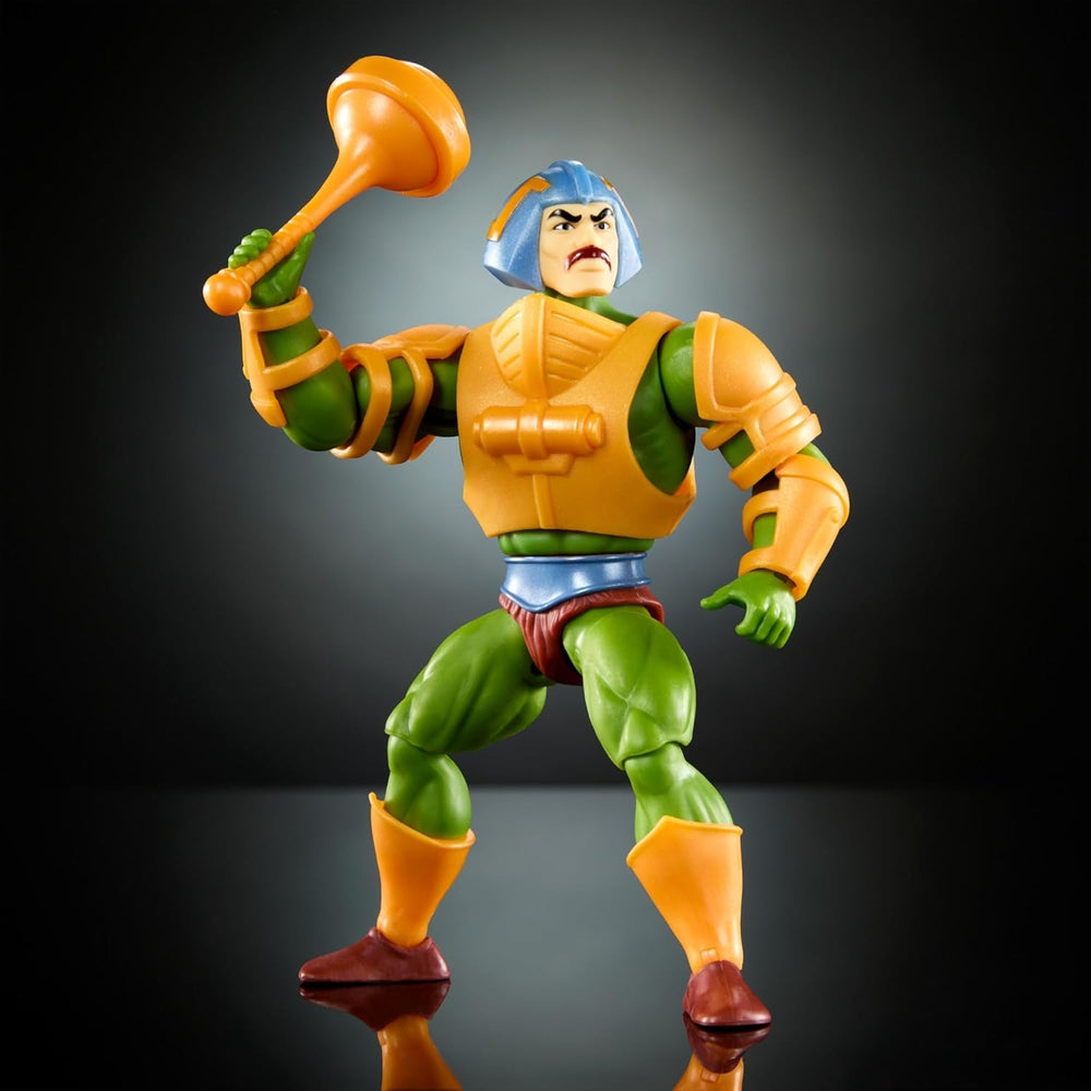 Masters of the Universe Origins Spielzeug, Man-At-Arms Duncan Actionfigur aus der Cartoon Collection, Höhe ca. 14 cm, Held mit abnehmbarer Rüstung und Zubehör, HYD25 Actionfiguren Naty Shop