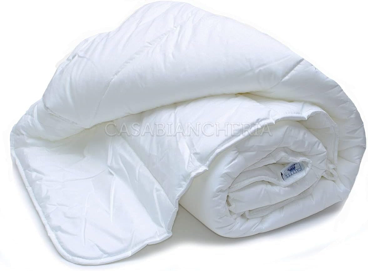 Plapumă din puf Caleffi, matlasată, pentru pat dublu, 255 X 200 Cm Plapumi si pilote Naty Shop Unic 160 X 190 Cm
