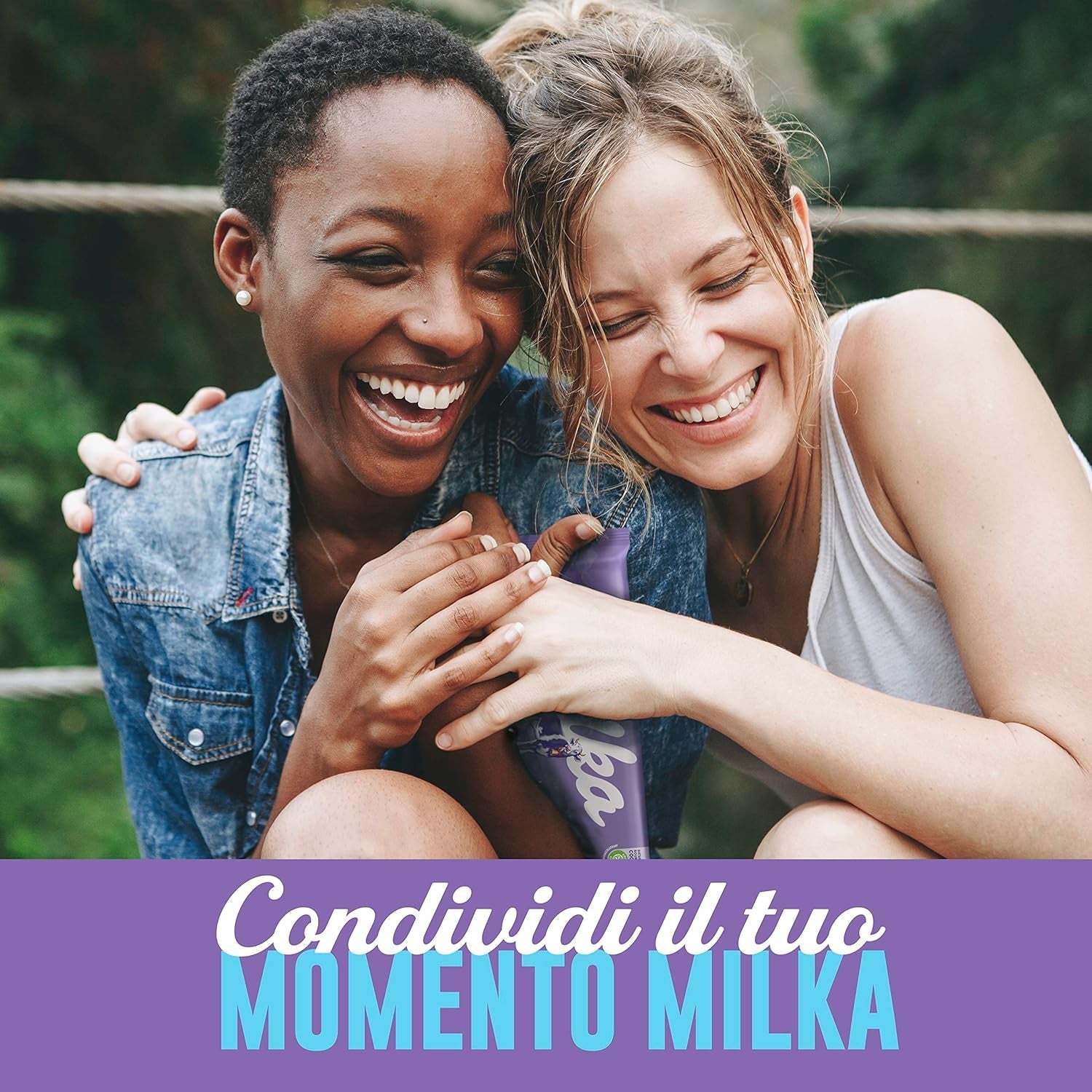 Ciocolata Milka | Baton de ciocolată Sandwich | Batoane de ciocolată Milka | 90 ml total