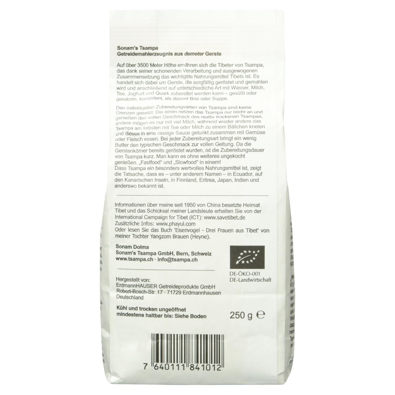 Orz Tsampa de la Sonam, 250g