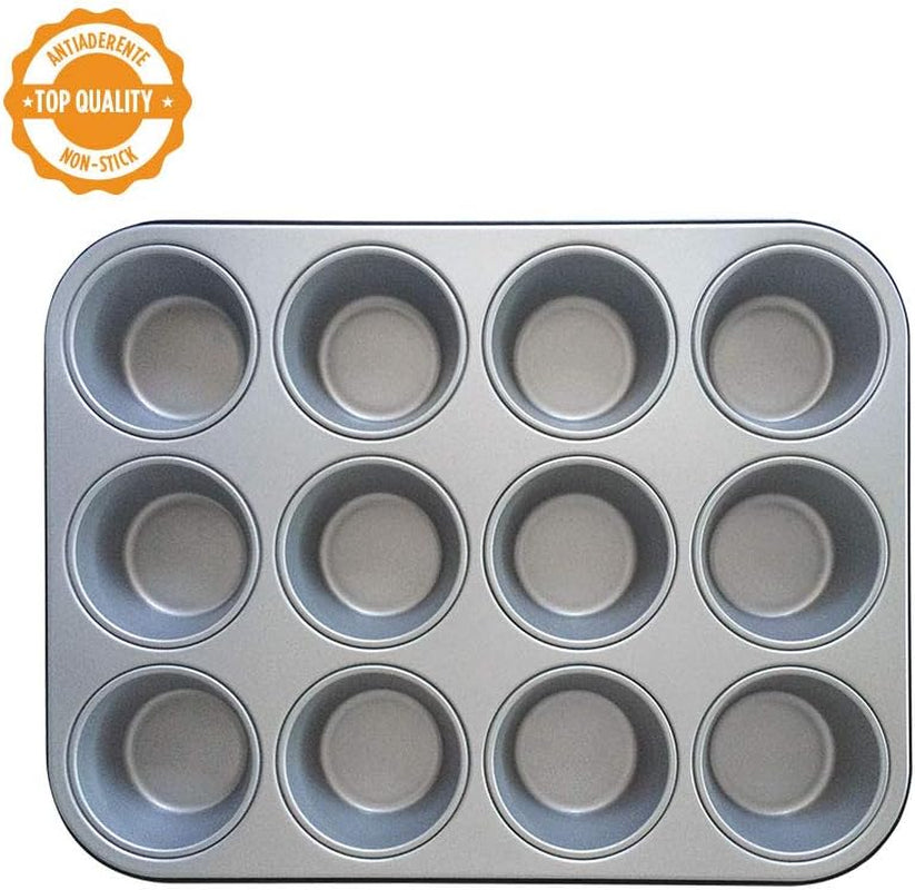 0062750 Backform für 12 Muffins Formen und Bleche zum Backen Naty Shop