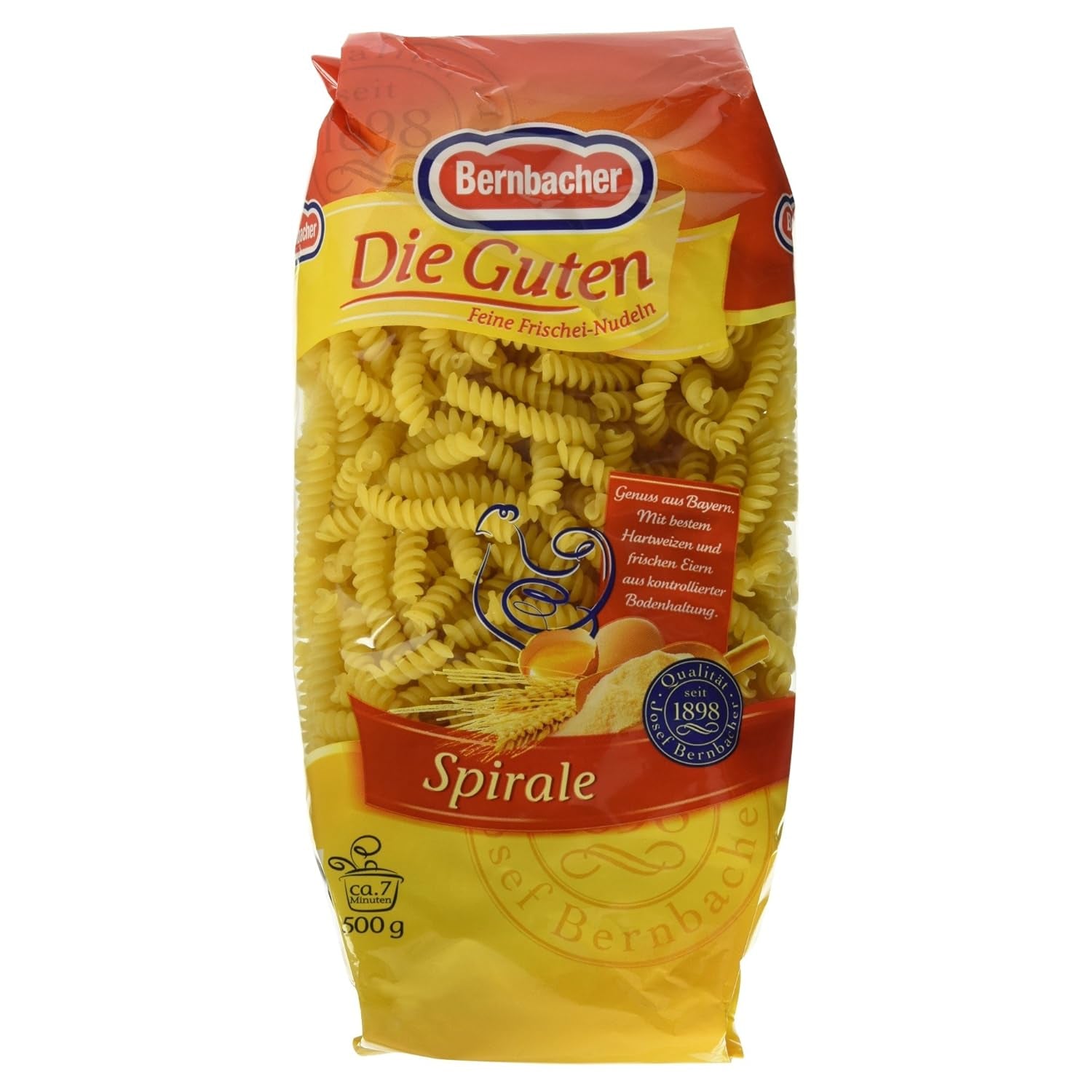 Tăiței din ouă proaspete The Good Ones Fine - Spirala, 500g
