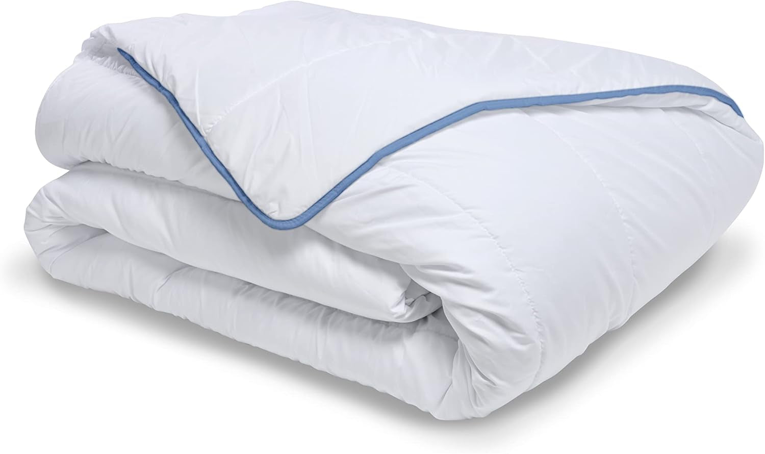 Bleu Câlin Warme Steppdecke für 1 Person „Gamme Signature“, weicher Mikrofaserbezug, 140 x 200 cm Steppdecken und Steppdecken Naty Shop 140 x 200 cm