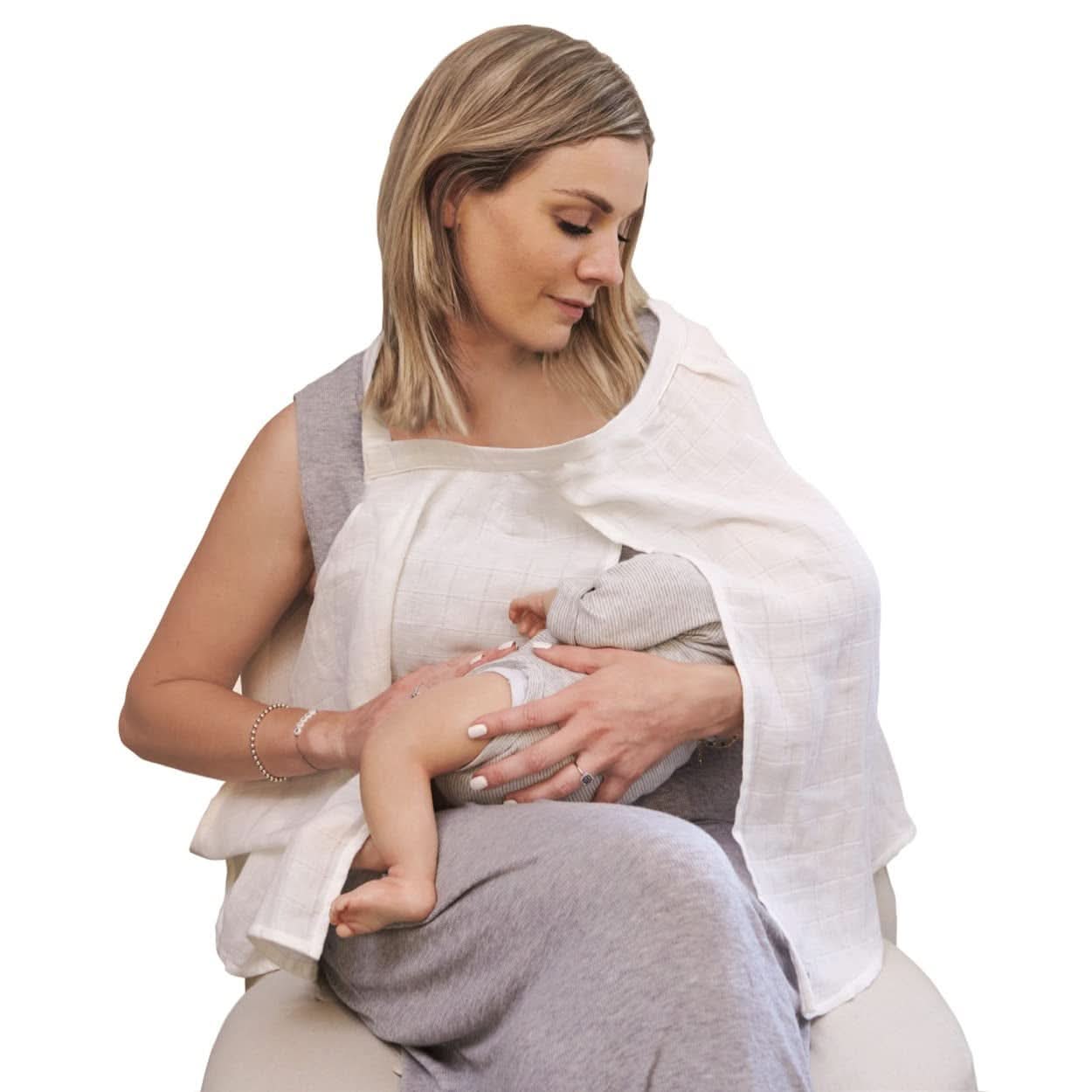 Stillhandtuch, weiß Babynahrung und Stillzubehör Naty Shop Weiß