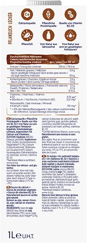 Alpro Vanille-Sojagetränk – vegan, laktosefrei, mit Vitaminen