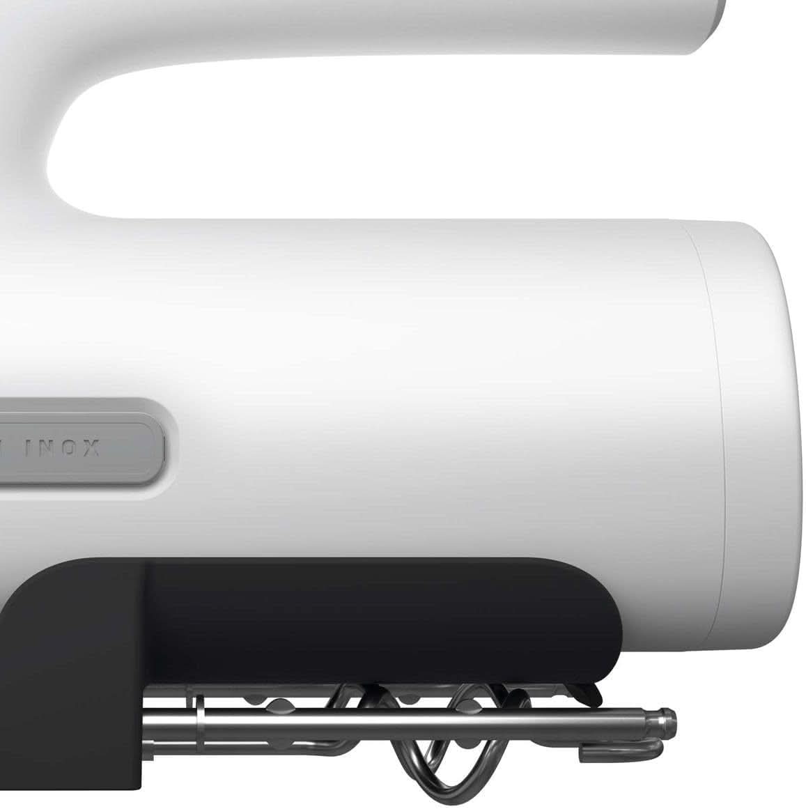 Taurus Station Inox - Standrührgerät Für Backwaren, 500 W, 5 Geschwindigkeiten, Turbofunktion, 2 Arten Von Rührstäben: Kneten Und Mixen, Weiß/Schwarz Mother and Child Naty Shop