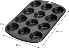 ORIGINAL KAISER Inspiration Muffinform Blech Für 12 Muffins & Classic Backform Kastenform 30Cm X 11Cm X 8Cm Formen und Bleche zum Backen Naty Shop