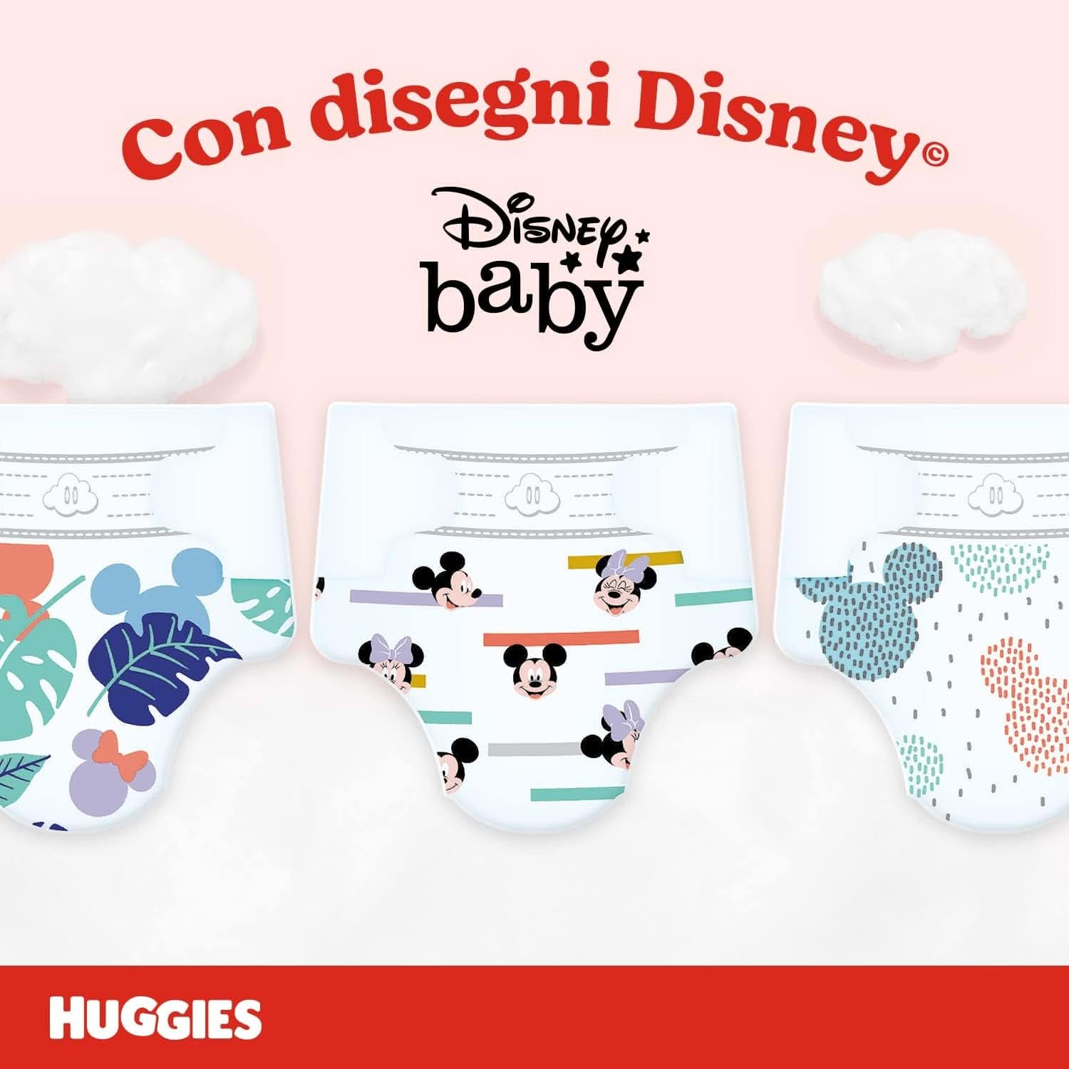 Huggies Ultra Comfort, scutece mărimea 4 (7-18 kg), design Disney, pachet de depozitare Mama si Copilul Naty Shop
