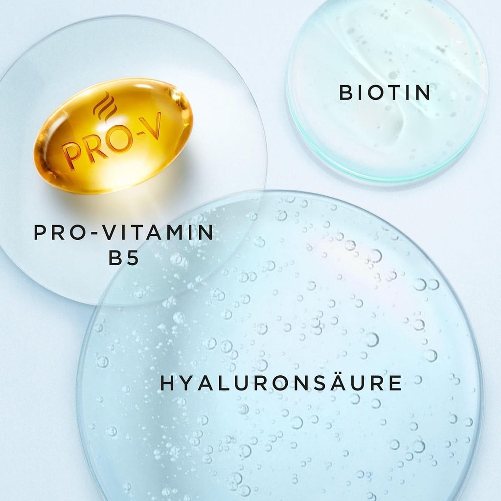 Pantene Pro-V Deep Hydration mască intensivă pentru păr cu biotină 300ml. Pro-V Miracles îngrijire intensivă pentru părul uscat. Păr mai moale după prima aplicare. Potrivit pentru utilizarea zilnică Masca de par Naty Shop