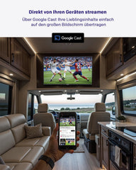 Televizor HD STRONG SRT32HG4723C de 32'' - DVB-S2/C/T2, 12V Ideal pentru autorulote, bucătării, dormitoare, bărci, 2 porturi HDMI + 1 port USB + Mini-AV + conexiune antenă/satelit - Negru