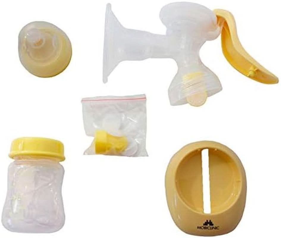 Mobiclinic ®, Handmilchpumpe, europäische Marke, ergonomischer Griff Zubehör Essen und Stillen Bebe Naty Shop