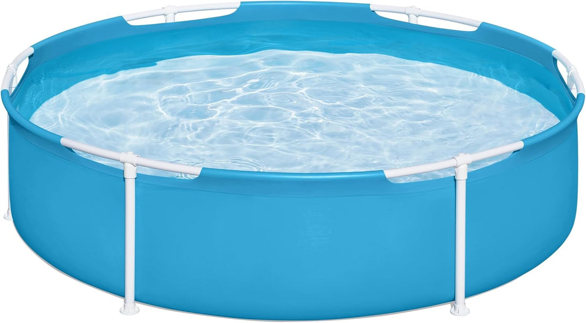 Piscină Bestway My First Frame Ø 152 x 38 cm, albastră, rotundă