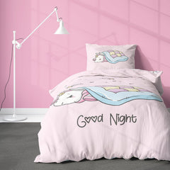 Lenjerie de pat, Unicorn, Termana, pentru adolescenti Lenjerie de pat - copii Naty Shop Default Title