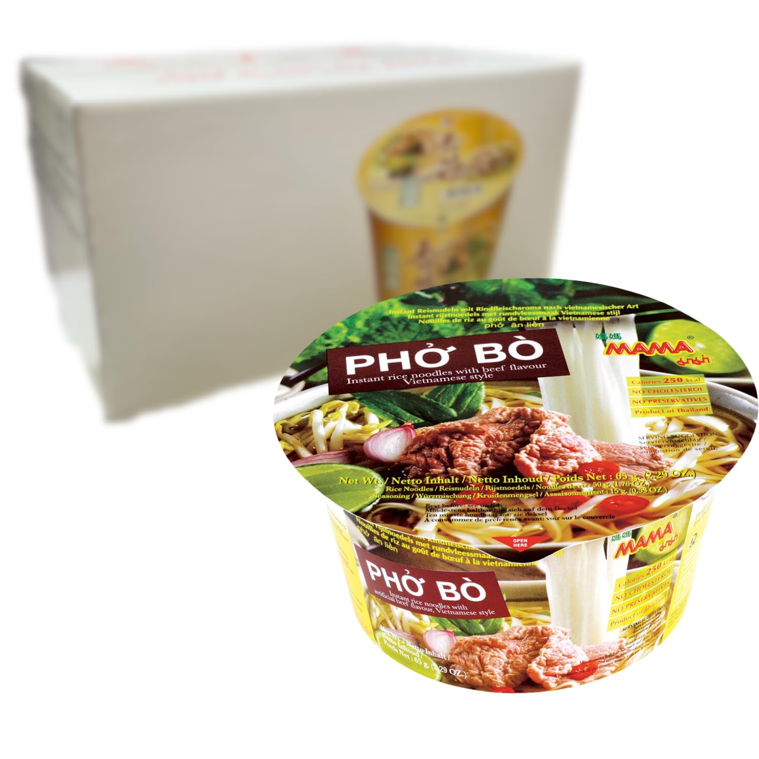MAMA - Pho Ga Instant Reisnudelschale - (1 x 65g)