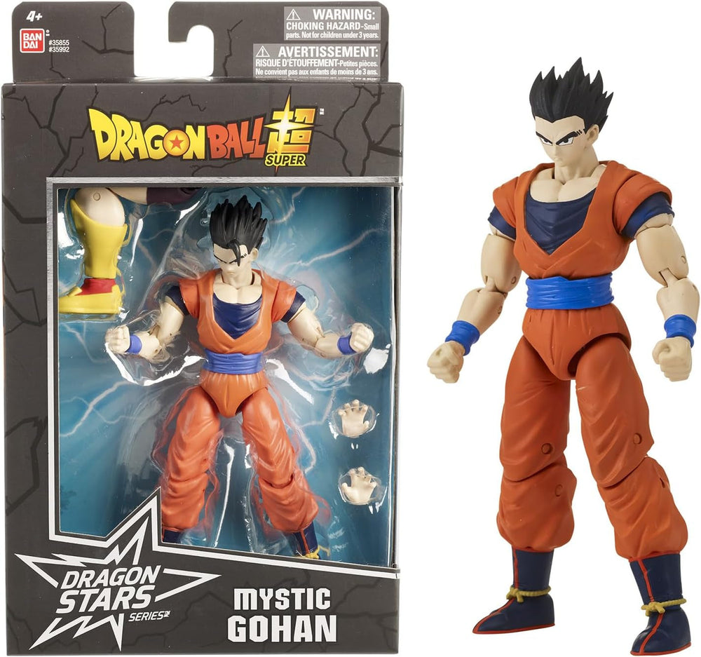 BANDAI – Dragon Ball Super – Dragon Stars Figur 17 cm – Goku Ultra Instinct – Offizielle Dragon Ball-Lizenz – Goku bewegliche Figur – Spielzeug für Kinder ab 4 Jahren – 35994J Actionfiguren Naty Shop Mystic Gohan