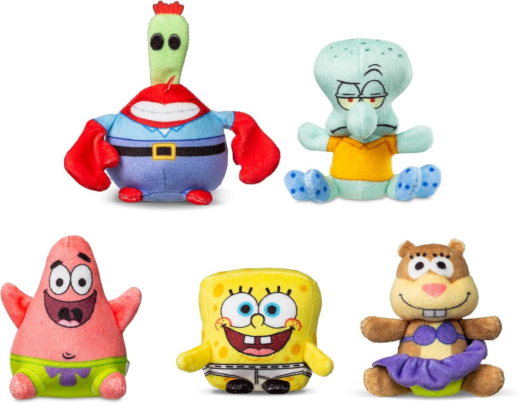 Basic Fun Micro Teenies - Spongebob Squarepants Collector 5-Pack | Cu 3 figuri rare Action figures Naty Shop
