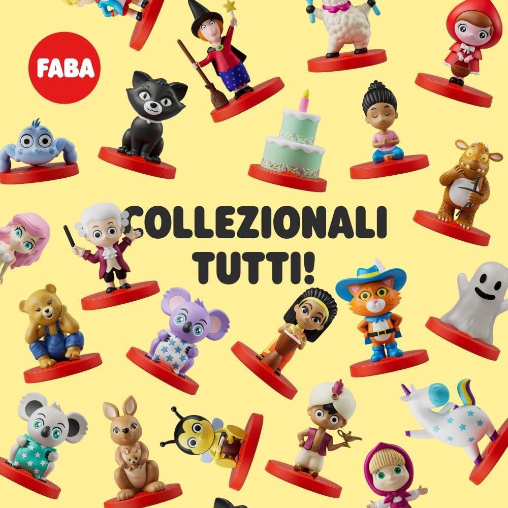 Figura sonoră - Grow happily - povești și basme sonore 4-6 ani, versiunea italiană, jucărie cu conținut de învățare pentru băieți și fete Jucarii Bebe Naty Shop
