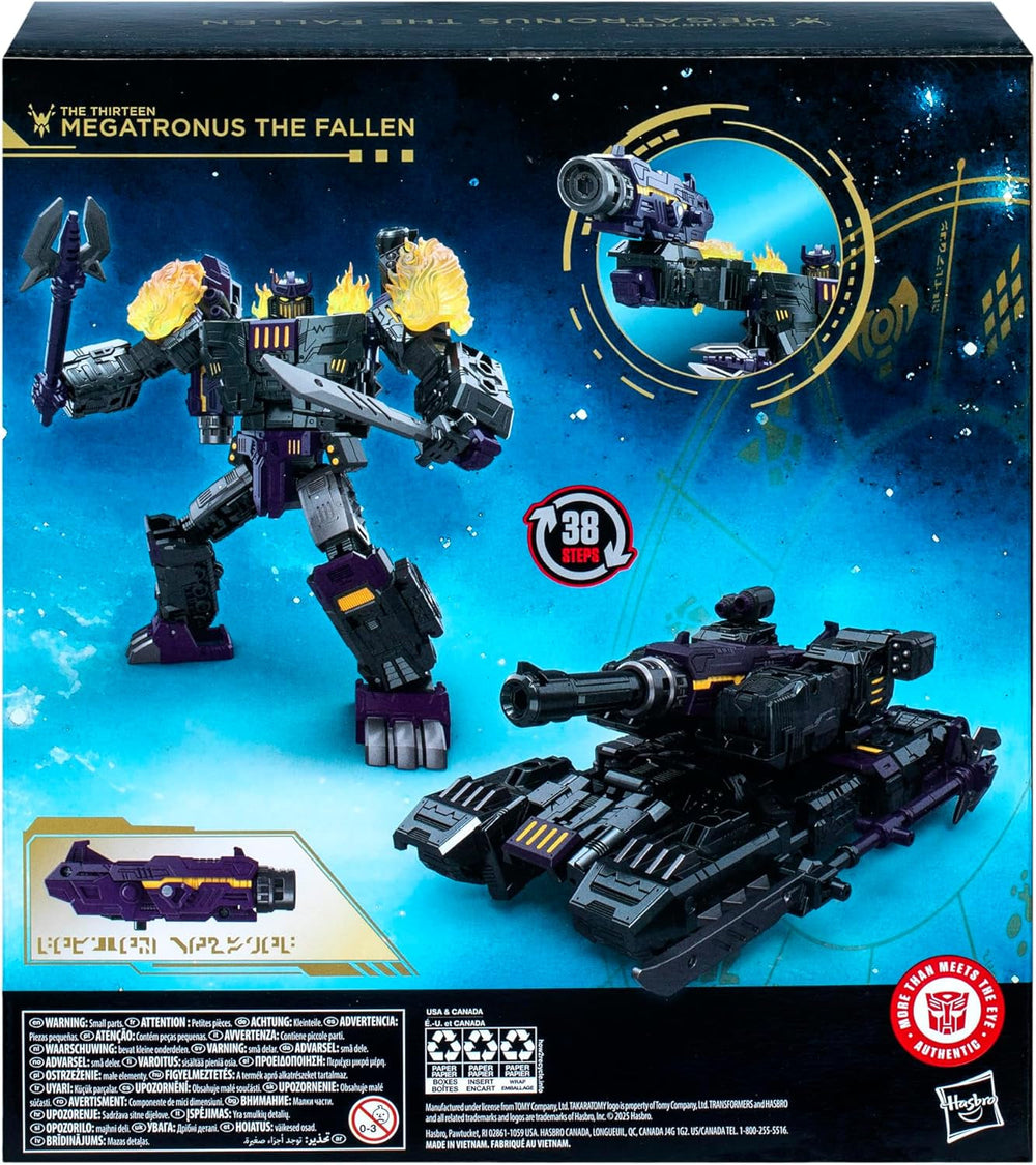 Transformers Age of the Primes Leader-Class the Thirteen Megatronus the Fallen Actionfiguren Naty Shop