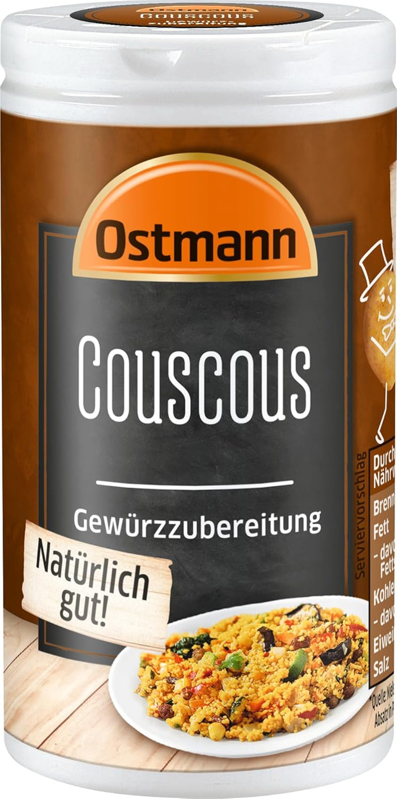 Ostmann Gewürze Couscous Gewürzzubereitung, 50 g (Verpackungsdesign kann abweichen)