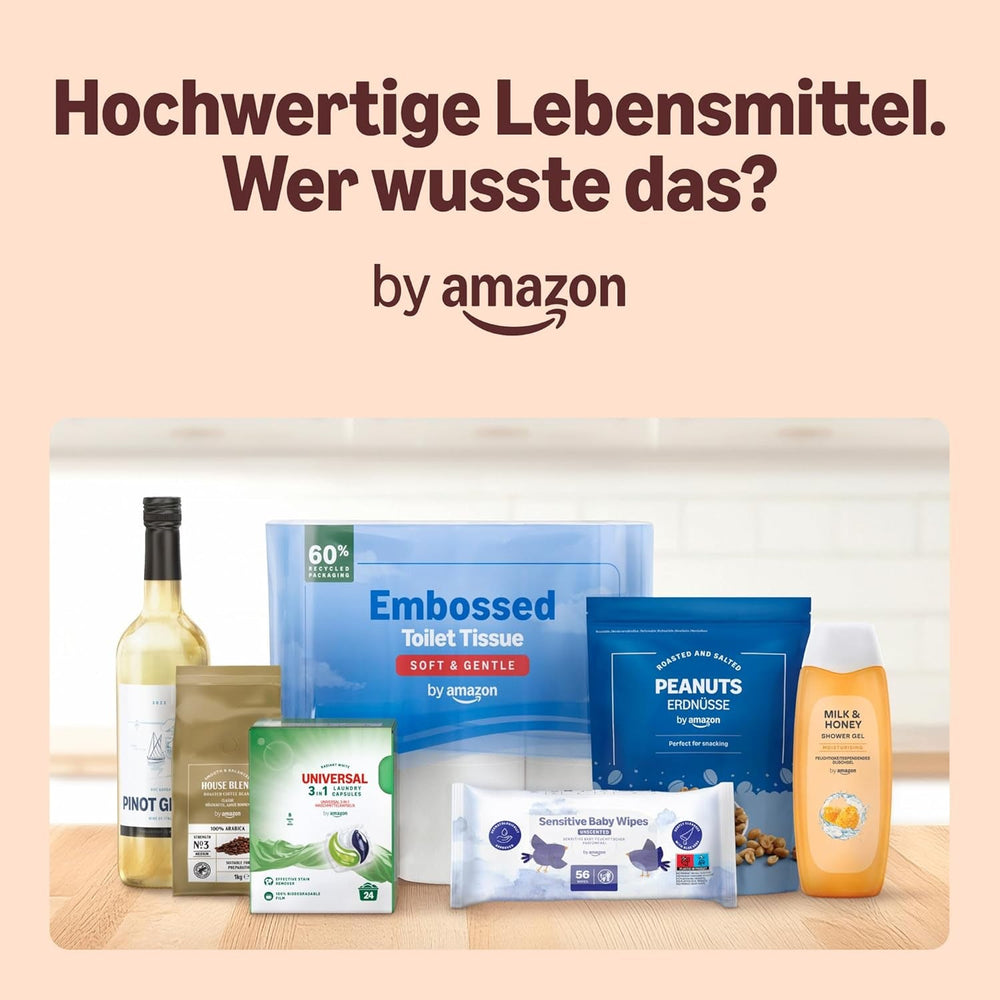 by Amazon Cafe au Lait Dolce Gusto kompatible Kaffeekapseln, 48 Kapseln (3 Packungen mit je 16 Stück)