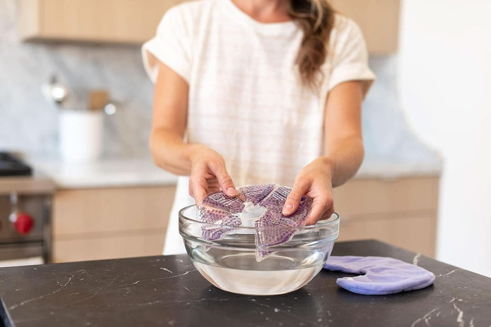 Lansinoh Therapearl 3-in-1-Brusttherapie für stillende Mütter, Wärme- und Kältetherapie, hilft bei Milchstau, Mastitis und verstopften Milchgängen, wiederverwendbare Lebensmittel und Stillzubehör, Bebe Naty Shop