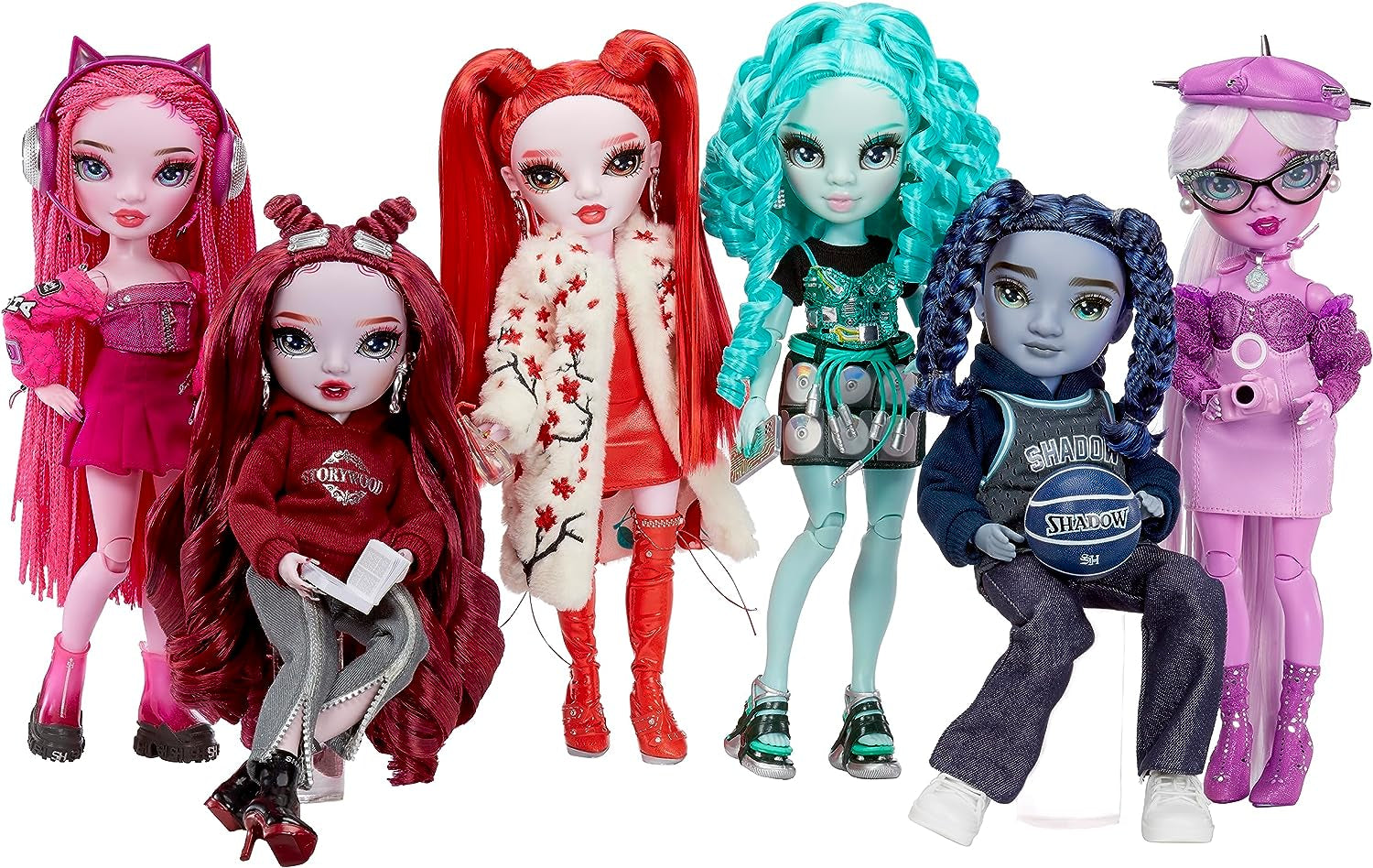 Rainbow High Shadow High Serie 3 - Oliver Ocean - Blaue Modepuppe - Junge - Modisches Outfit und mehr als 10 Bunte Spielaccessoires - Ideal für Kinder von 4-12 Jahren und Sammler