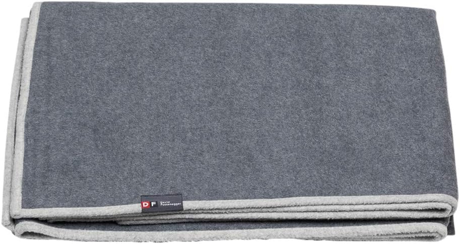 David Fussenegger Pătură de bumbac 150X200 Cm Pătură cu model Gradient de culoare Fluffy Paturi si Cuverturi David Fussenegger Gri închis/gri 135X200 Cm
