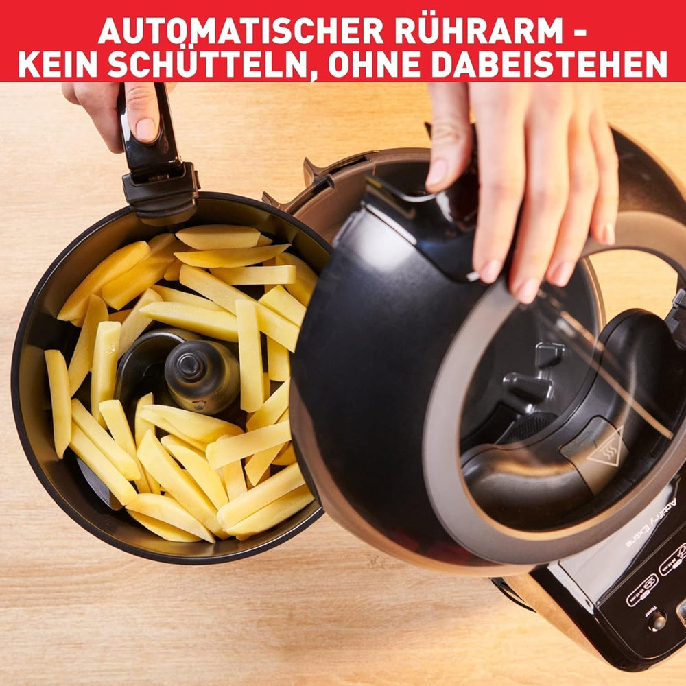Tefal FZ7738 Actifry Genius+ Heißluftfritteuse, 1500 W, 1,2 kg, 9 automatische Kochmenüs Haushaltsgeräte Naty Shop