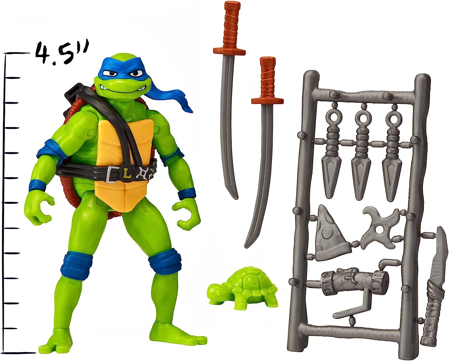 TEENAGE MUTANT NINJA Turtles – Leonardo Basisfigur Actionfiguren Naty Shop