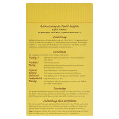 Demeter Bauck Hof Bio Dinkel Waffeln, 200 g Mischung zum Backen und Kochen Naty Shop