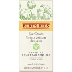 Burt'S Bees Natürliche Augencreme für empfindliche Haut mit Baumwollextrakt, 14 g Kosmetik und Schönheit Naty Shop