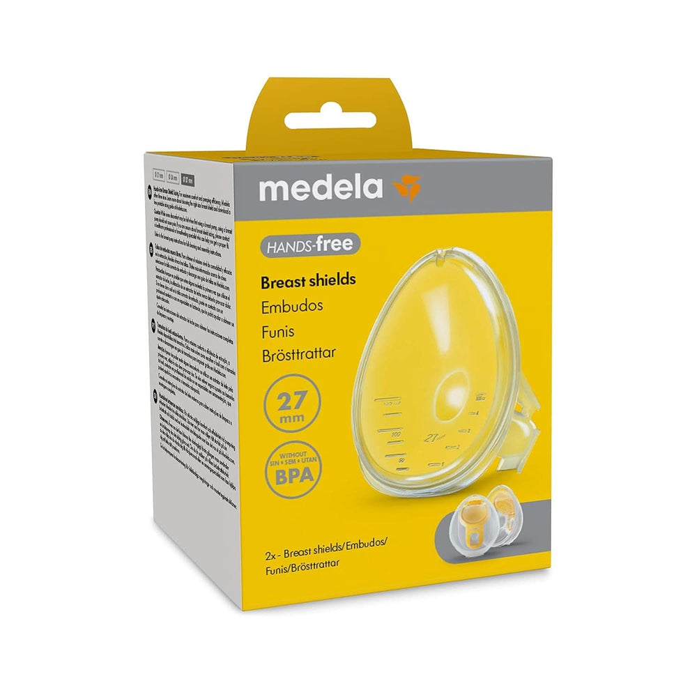 Freisprech-Brustschutz von Medela, Zubehör für Milchpumpen, Lebensmittel- und Stillzubehör, Bebe Naty Shop, 27 mm