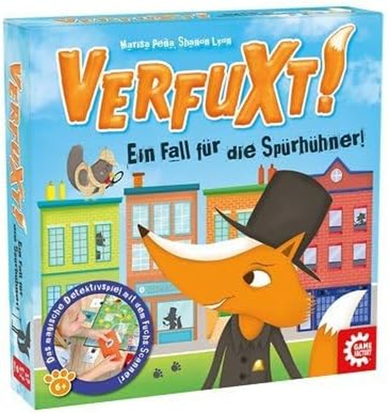 Game Factory 646255 Verfuxt, Joc de detectivi pentru copii cu vârsta de 6 ani și peste, Joc pentru copii