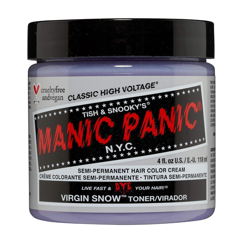 Manic Panic Electric Lizard Classic Cream, vegan, fără cruzime, vopsea de păr verde semipermanentă 118ml